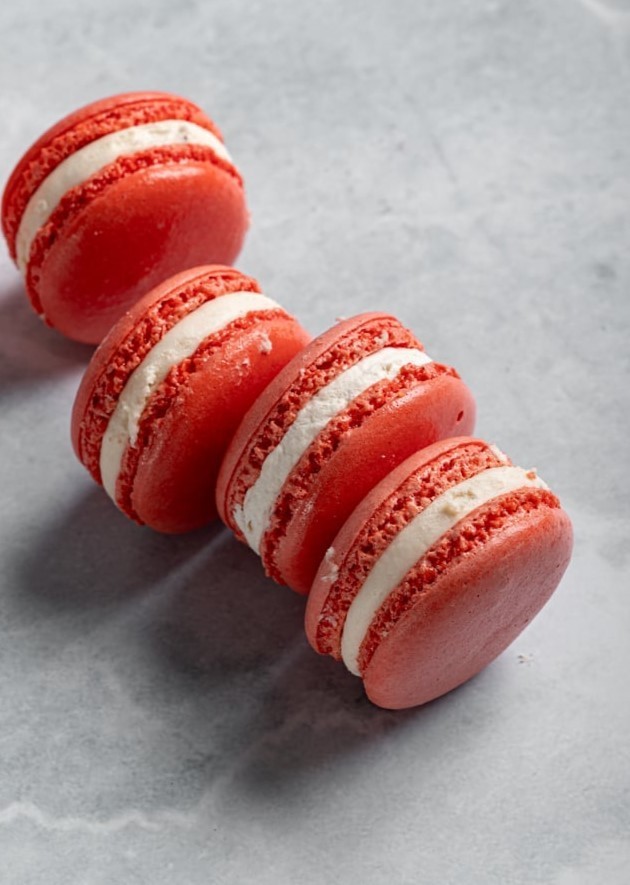 Raspberry Macaron