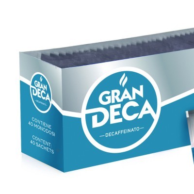 ESPRESSO GRANDECA GROUND DECAFFEINATO PODS 