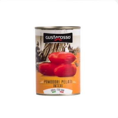 POMODORI PELATI ITALIANI 100% 400gr 