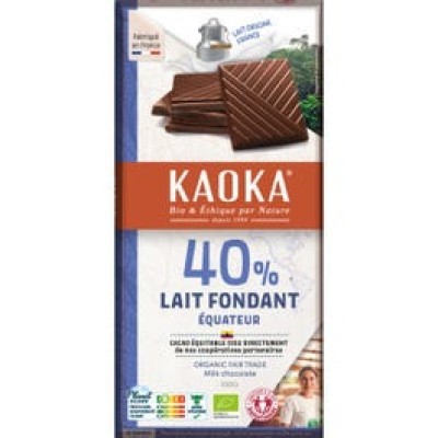 LAIT FONDANT EQUATEUR 40%    
