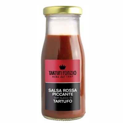 SALSA ROSSA PICANTE – HOT & SPICY RED SAUCE WITH TRUFFLE  